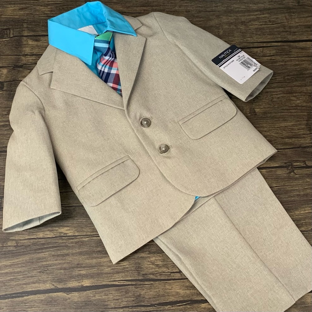 Baby boy 4 piece Nautica Suit, size 12 months
